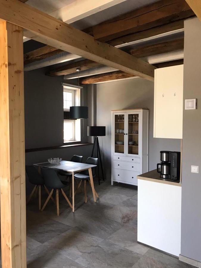 Fachwerk-Maisonette-Wohnung „Am Giebel“ Rieste Ngoại thất bức ảnh